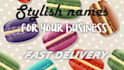 create 10 trendy  business names , product names, brand names
