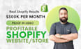 design, redesign premium shopify website copy clone revamp shopify store