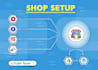 set up facebook, instagram, and pinterest shop integration