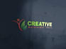 design professional company and business logo with 3d