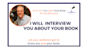do an outstanding author interview