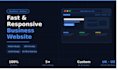 create a fast and responsive business website