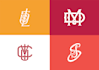 design custom luxury fashion monogram logo
