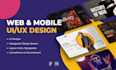 provide figma website design and website UI UX design
