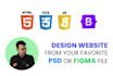 web page design using HTML CSS  bootstrap