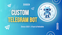 make a custom telegram bot to do whatever you want