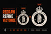 redraw, refine, and vectorize your logo