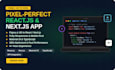 convert figma to react js or next js with tailwind CSS pixel perfect