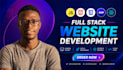 be your website developer, front end, full stack developer