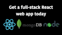 create a react app with reactjs, nodejs as a react developer