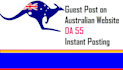 guest posts on da 55 australian guest blogging website