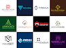 design high quality geometric logo design