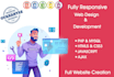 design and develop professional and responsive websites