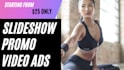 create an amazing slideshow, promo video