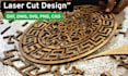 make metal wall art laser cutting, cnc design