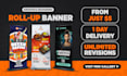 design roll up banner