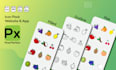 design unique, beautiful simple icon set pack