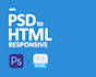 convert psd to html, xd to html, sketch to html responsive