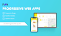 convert and fix pwa web application with offline support