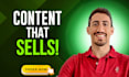 write SEO optimized website content that drives traffic
