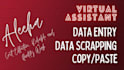 do data entry , data scrapping and copy paste tasks