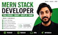 be your perfect mern stack developer, full stack developer
