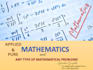 help you with mathematical problems