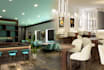 3d interior design restaurant, cafe, bar, lounge, and spa