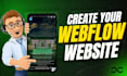 design and develop a modern website with animations