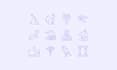 design line icon set for your web or app