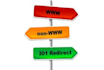 redirect your non www to www website or reverse