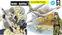 do war or battle illustrations