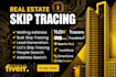 provide real estate skip tracing services by tloxp in bulk