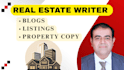 write SEO real estate blog posts, property descriptions and listing copy