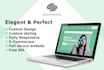 design, redesign squarespace website or build website development squarespace