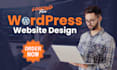 create, customize, design and responsive wordpress for you