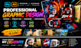 do professional photoshop and illustrator graphic design