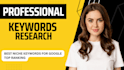 do pro SEO keyword research and competitor analysis
