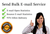 send bulk email or blast emails in millions