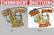 convert your photo in embroidery design logo for your business