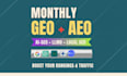 do advanced on page SEO with aeo for google and ai search