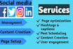 do social media copywriting and management