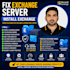 fix exchange server install exchange