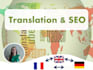 translate, localize  content in english, german or french