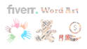 design custom word cloud art, typography portrait, or text shape t shirt design