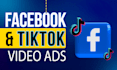 create facebook video ad tiktok ad or short video ads or reels