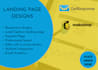 design responsive mailchimp and getresponse landing page