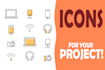 design custom icons for any project