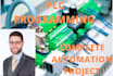 do plc programming and hmi design