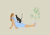 create simple illustration for business